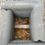 90° inwendig KOMO grijs