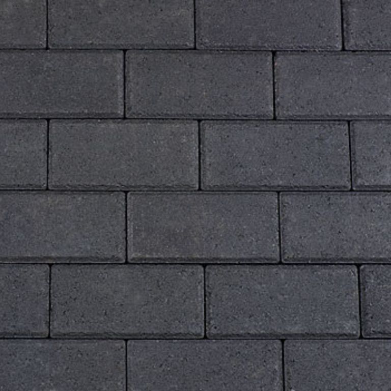 Betonklinker 10 cm Antraciet machinaal pakket KOMO