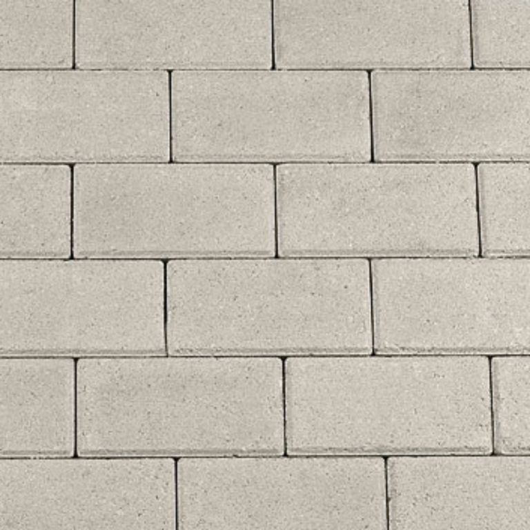 Betonklinker 10 cm Grijs machinaal pakket KOMO