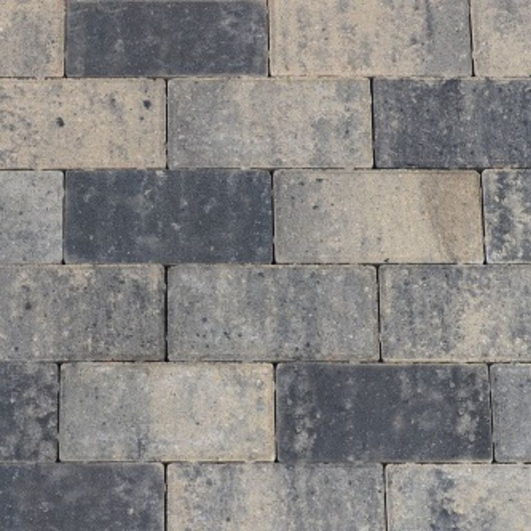 Betonklinker 6 cm Grijs_Zwart BKK KOMO