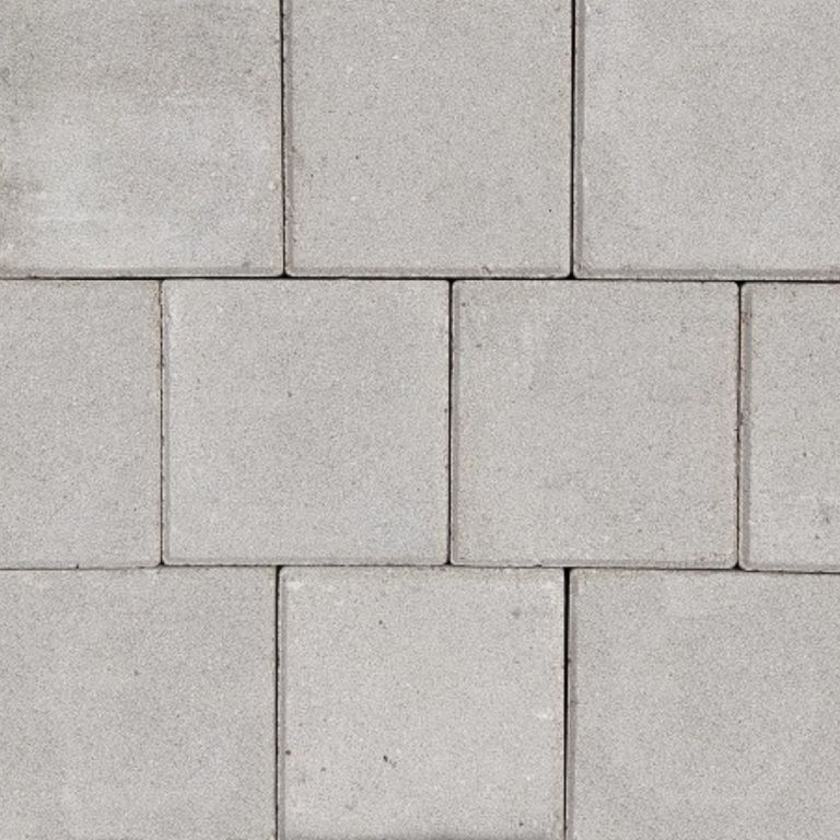 Dubbelklinker 8 cm Grijs KOMO