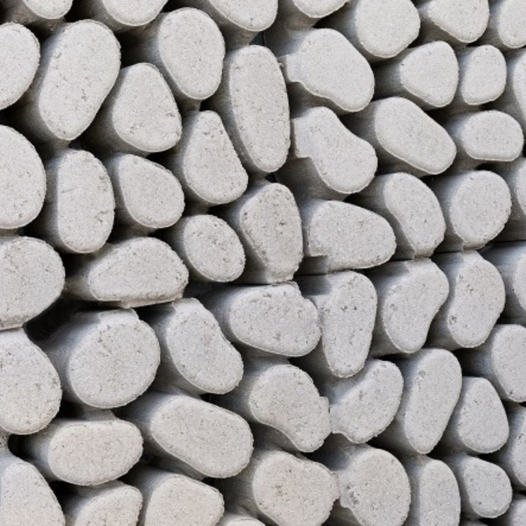 Keigrasstenen 45x45x10 cm Grijs