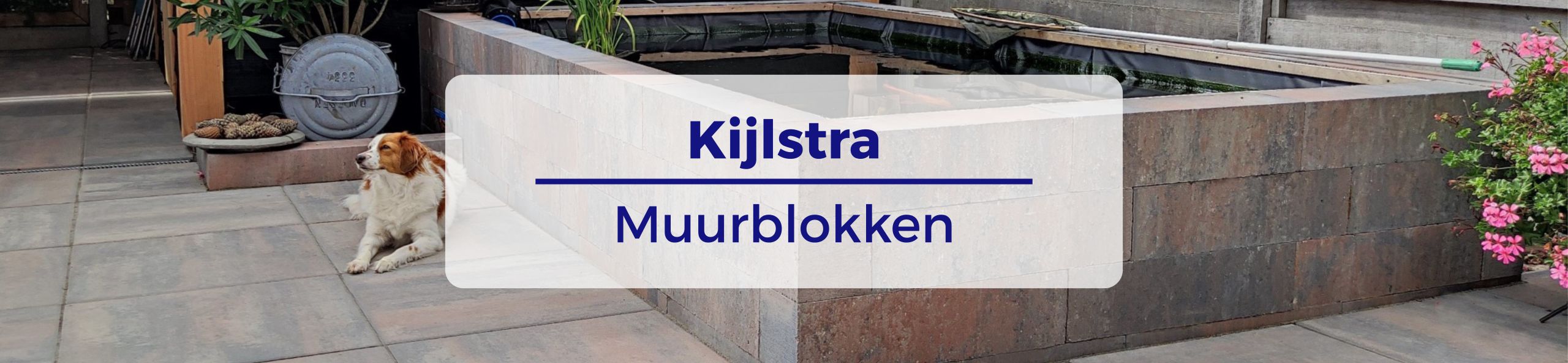 Kijlstra Muurblokken - Linea 15x15x60 cm tricolore