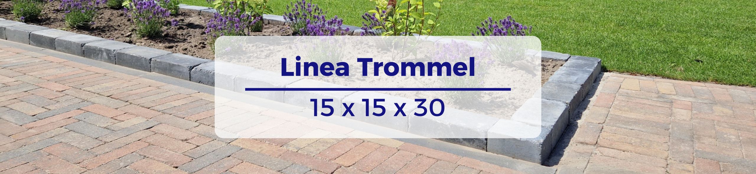 Linea Trommel 15x15x30 - Tricolore