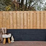 Linea strak 12,5x12,5x45 cm Antraciet (2)