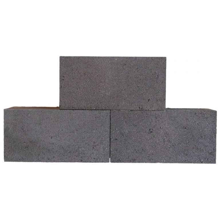 Linea strak 15x15x30 cm Antraciet