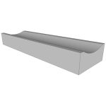 Molgoot 12,5x40x100 holling 2 cm