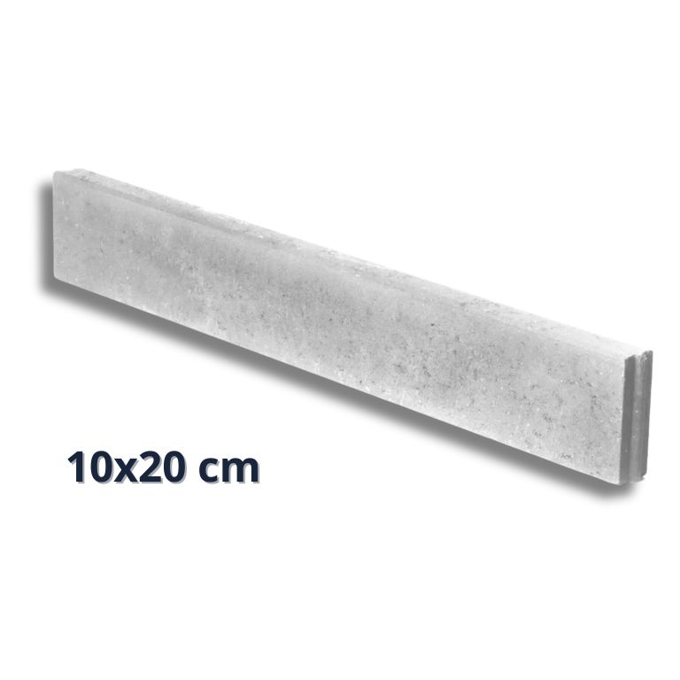 Opsluitband 10x20x100 cm Grijs