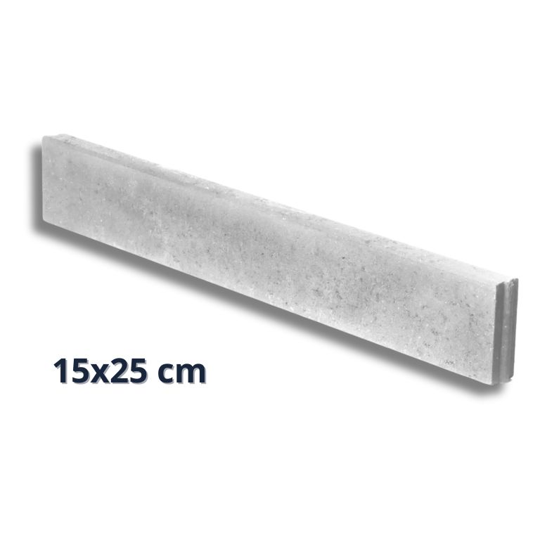 Opsluitband 15x25x100 cm Grijs