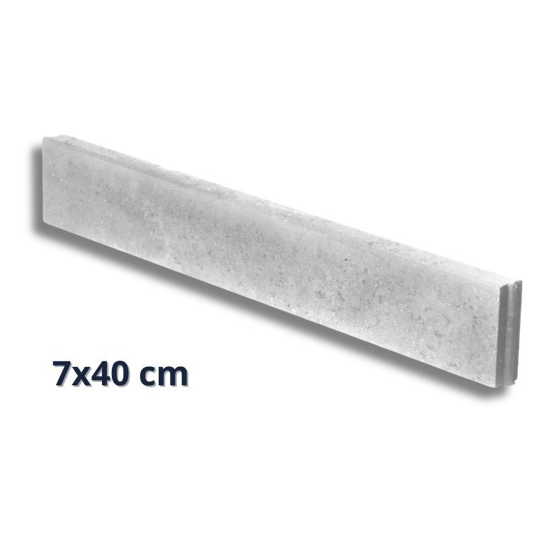 Opsluitband 7x40x100 cm Grijs