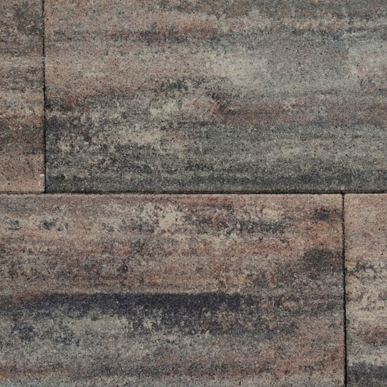 Patio Square 40x80 tegel Tricolore