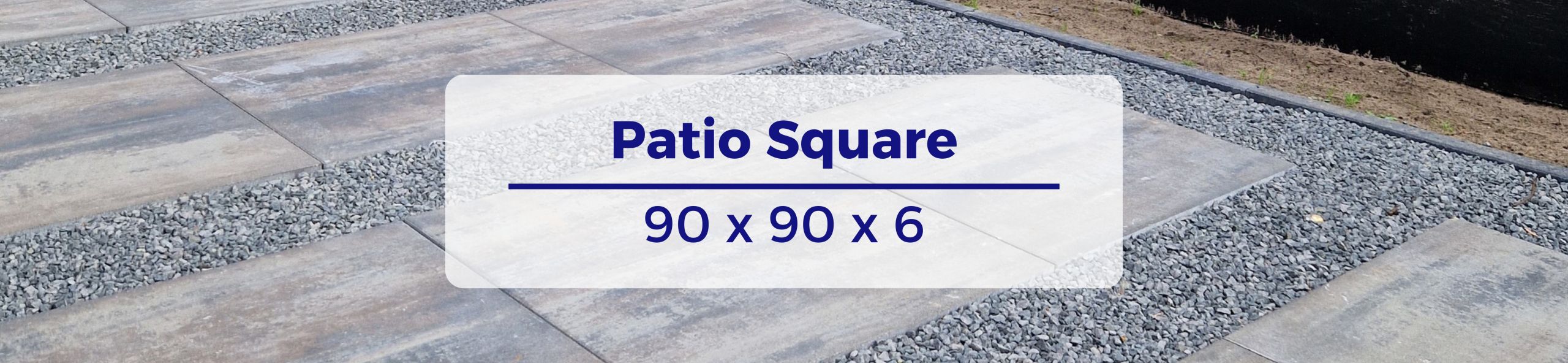 Patio Square 90x90x6 - Ocean