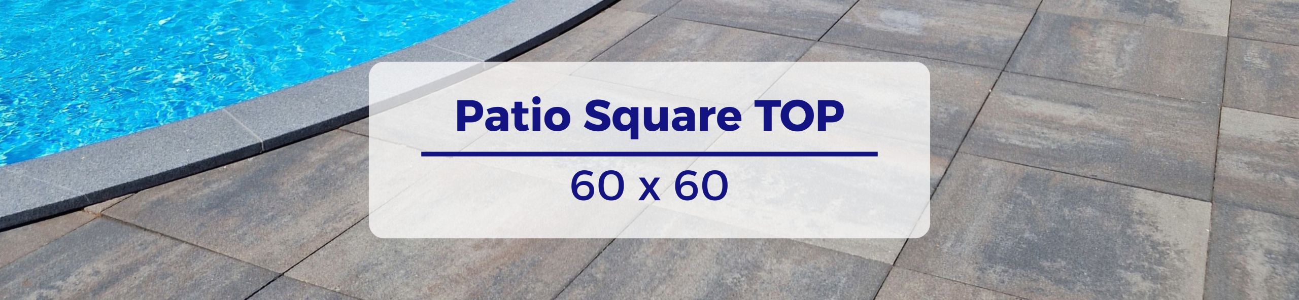 Patio Square Tegels - 60x60x4 OCEAN TOP