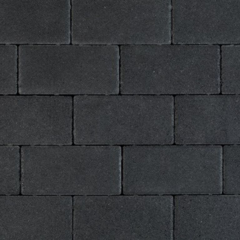 Patio Top Betonklinker 6 cm Black BKK mini facet KOMO