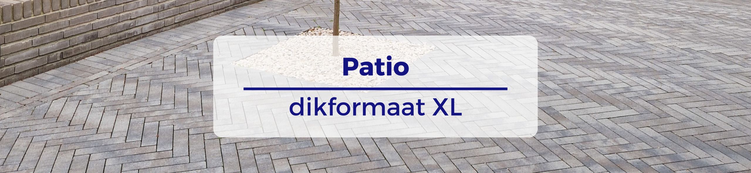 Patio dikformaat XL - Ocean