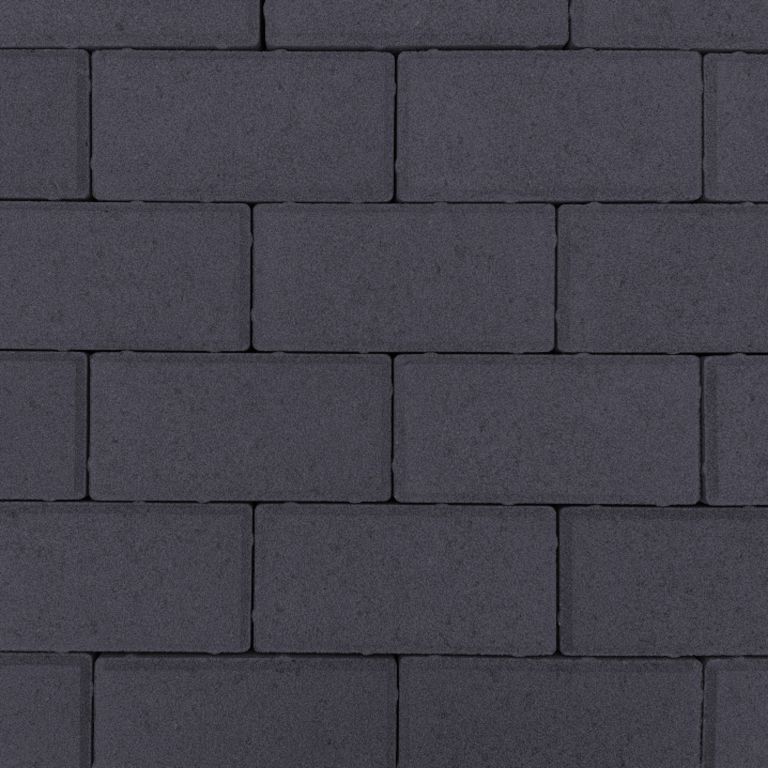 S-Top Betonklinker 8 cm Antraciet machinaal pakket KOMO