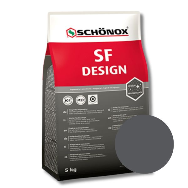 Schönox Voeg SF Design 5 KG - Grafiet
