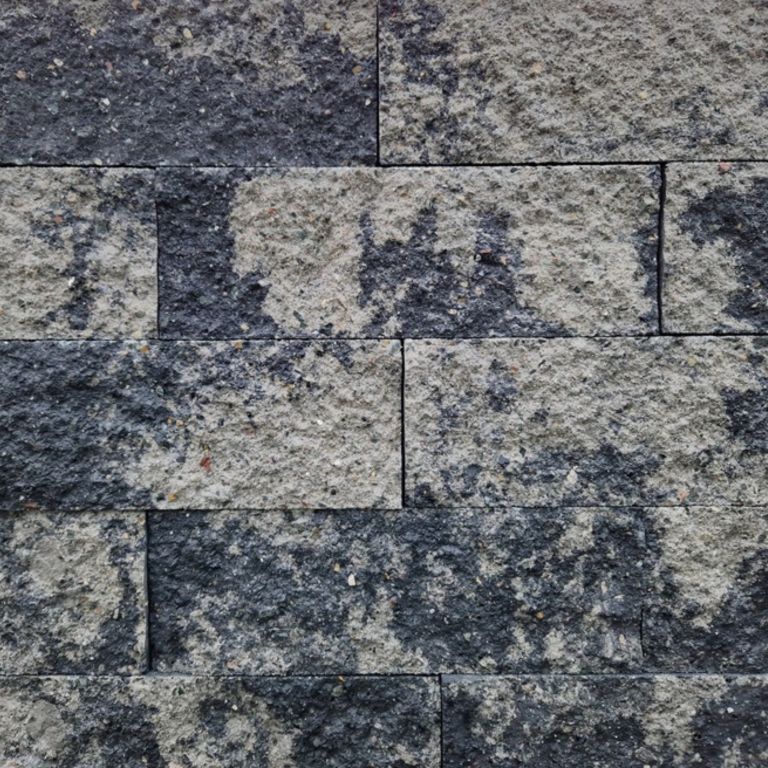 Splitrock 32x13x11 cm 2.0 Grijs_Zwart