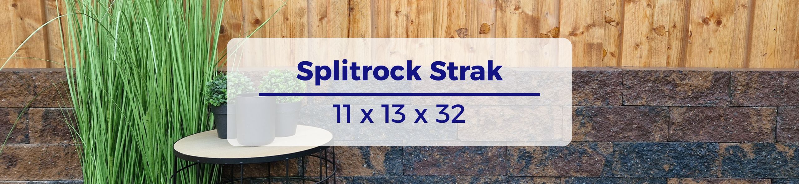 Splitrock Strak 11x13x32 - Oud bussum