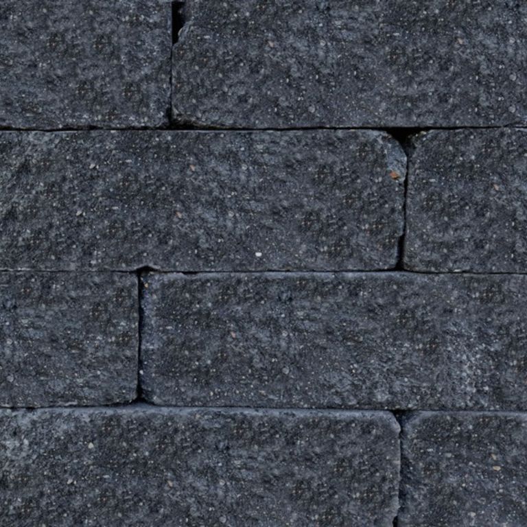 Splitrock XL trommel 15x15x60 cm 2.0 Antraciet