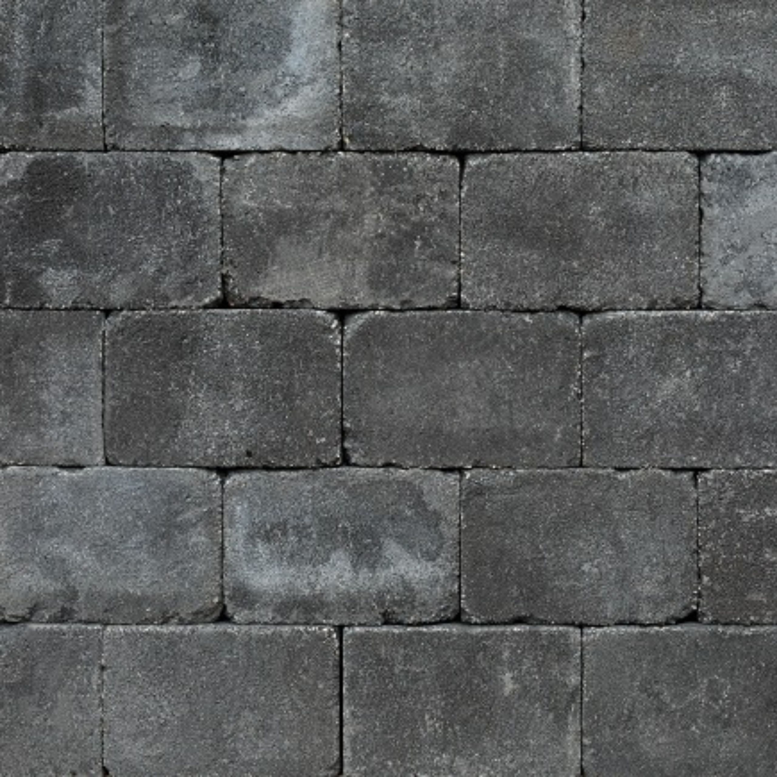 Stonique getrommelde Koppelstone 21x14x7 cm Antraciet kopen