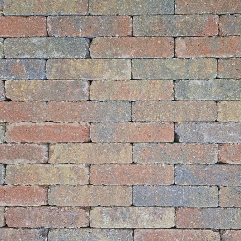 Stonique getrommelde Waalformaat 7 cm Oud Bruin