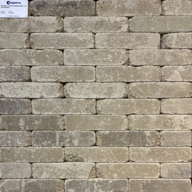 Stonique trommel waalformaat 7 cm Oud Kampen