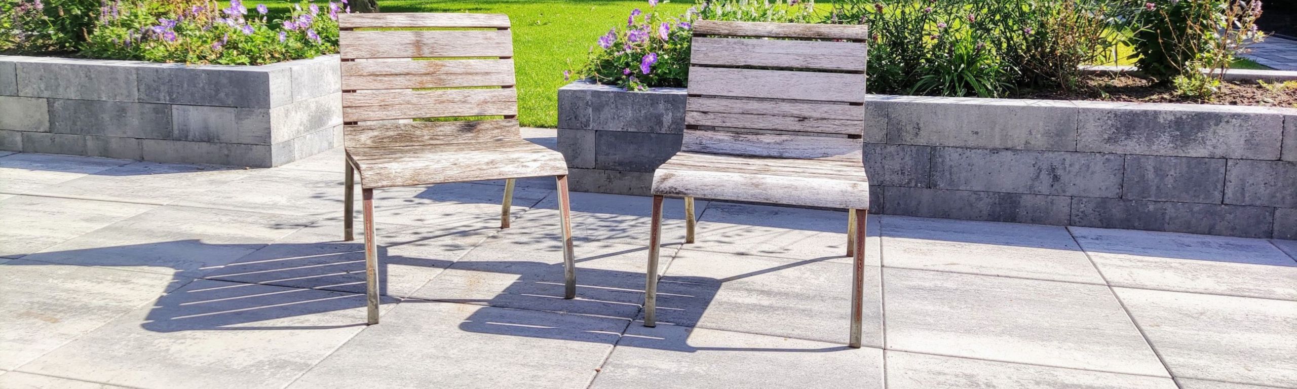 Tuintegels - H2O comfort square 60x60x4 cm nero_grey