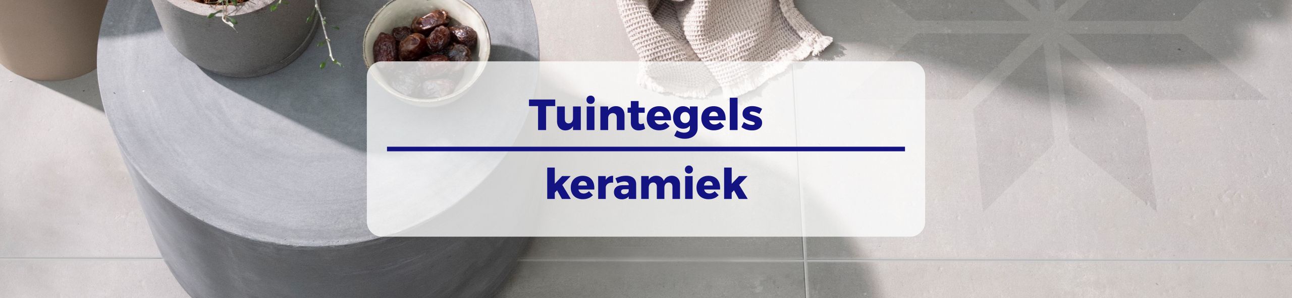 Tuintegels keramiek - Solostone Earth