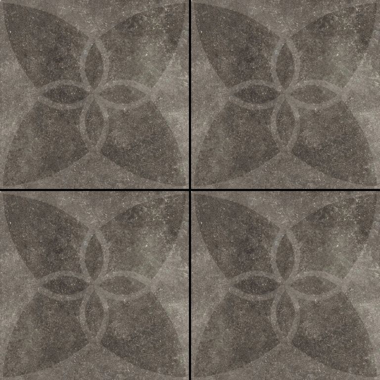 vtwonen Solostone Decoren Hormigon Butterfly Antracite 70x70