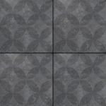 vtwonen Solostone Decoren Hormigon Floret Antracite 70x70