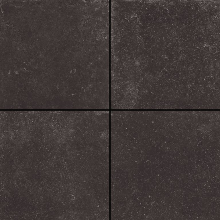 vtwonen Solostone Uni Belgian Stone Black 70x70