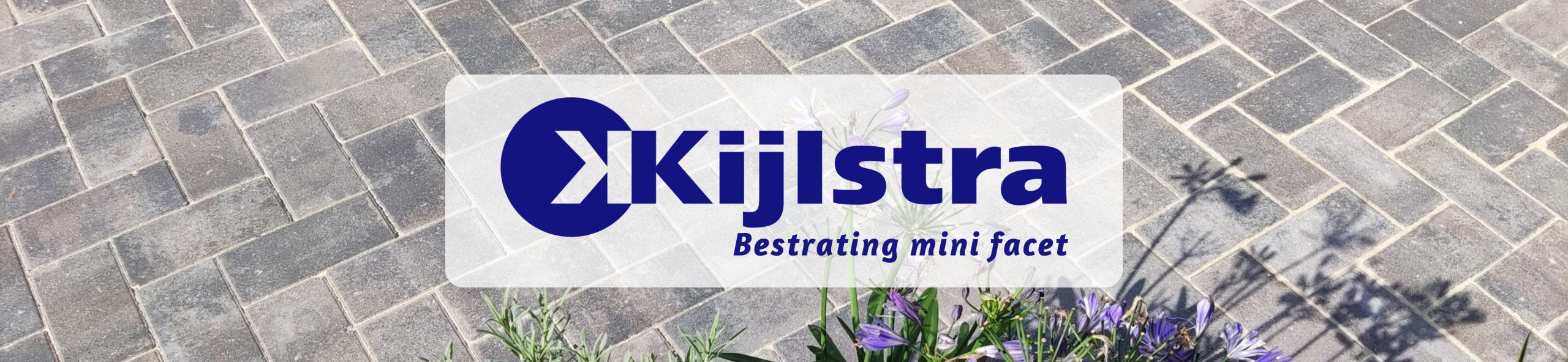 Bestrating mini facet - Design brick 6 cm ocean mini facet komo