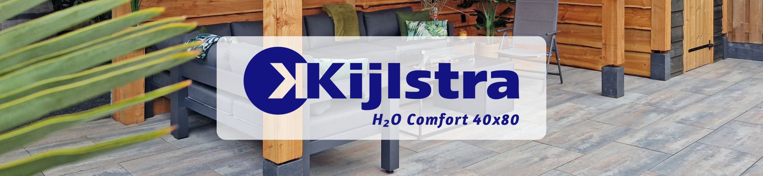 H2O Comfort Square 40x80 - Tricolore