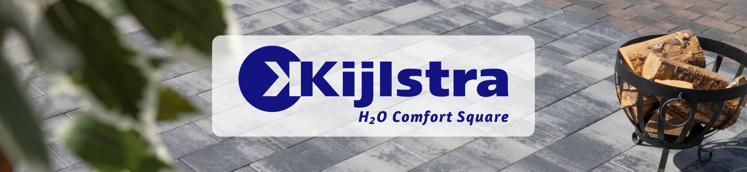 H2O Comfort Square Bestrating - 20x30 Nero Grey