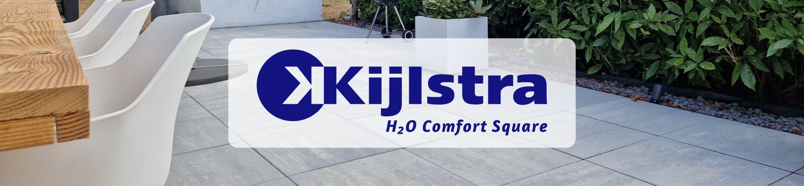 H2O Comfort Square Tegels - 60x60 Concrete