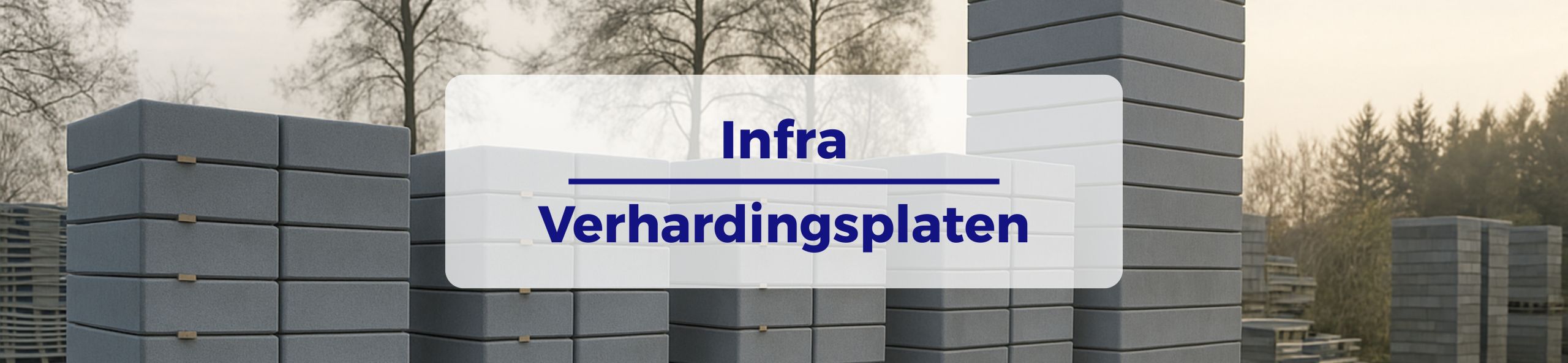 Infra Verhardingsplaten