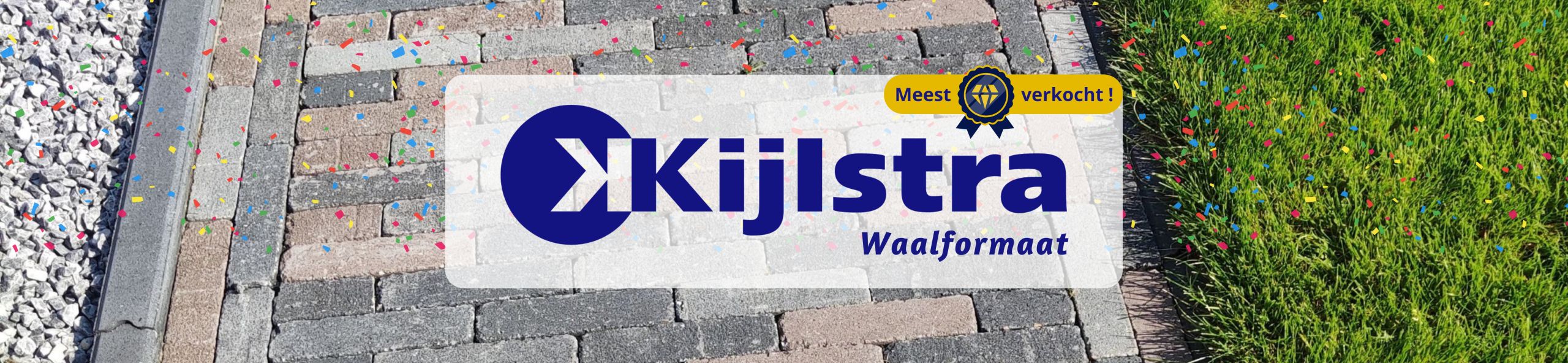 Meest verkochte Waalformaat - Stonique trommel waalformaat 7 cm siepatico