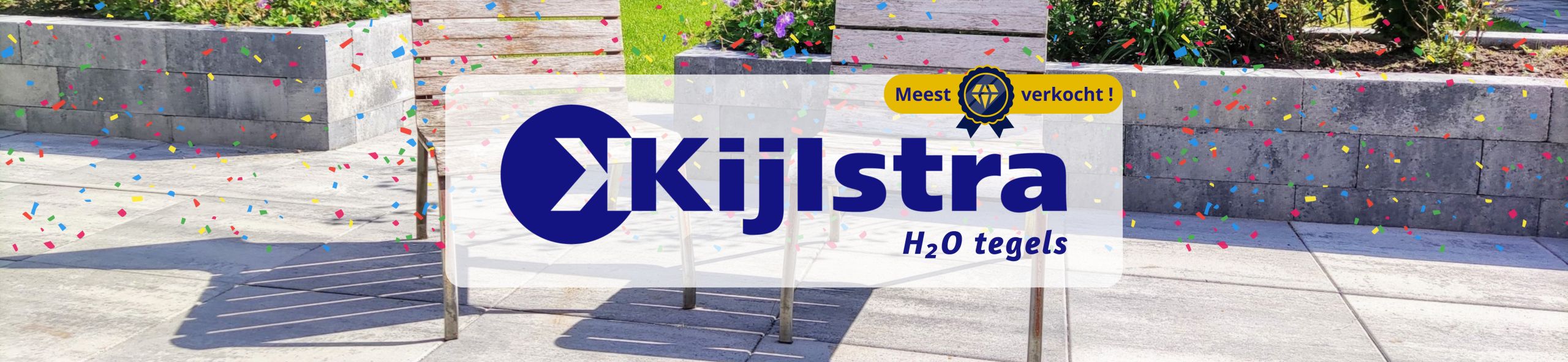 Meest verkochte h2o tegels - H2O comfort square 60x60x4 cm nero_grey