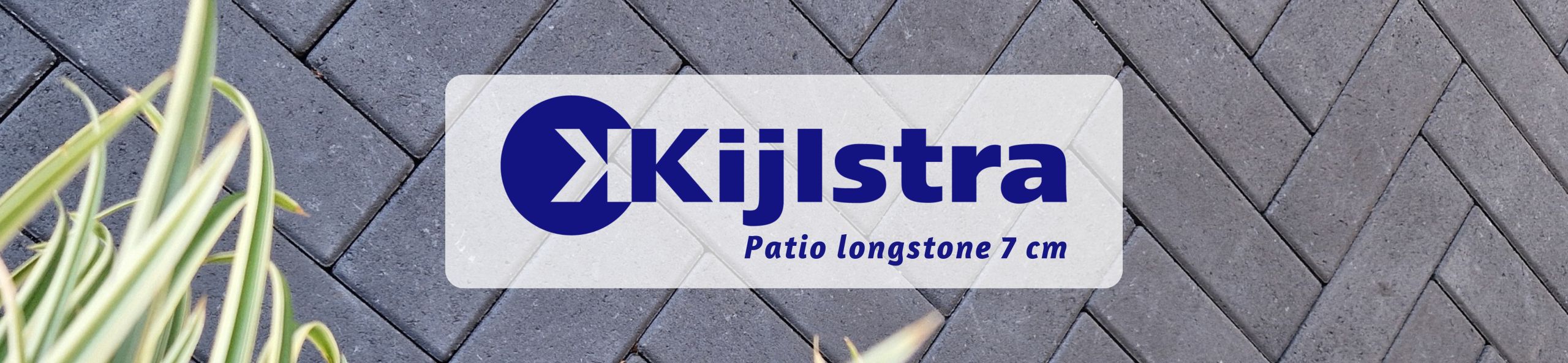 Patio longstone 7 cm - Black TOP