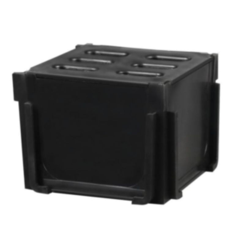 Queen Line 10,5 cm Aftakdoos Black