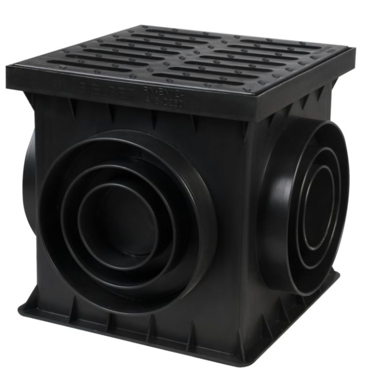 Queen Line 10,5 cm Afvoerput Black