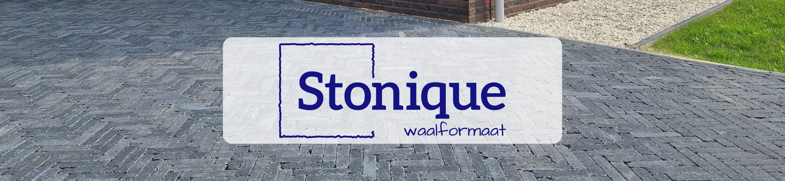 Stonique Trommel waalformaat antraciet