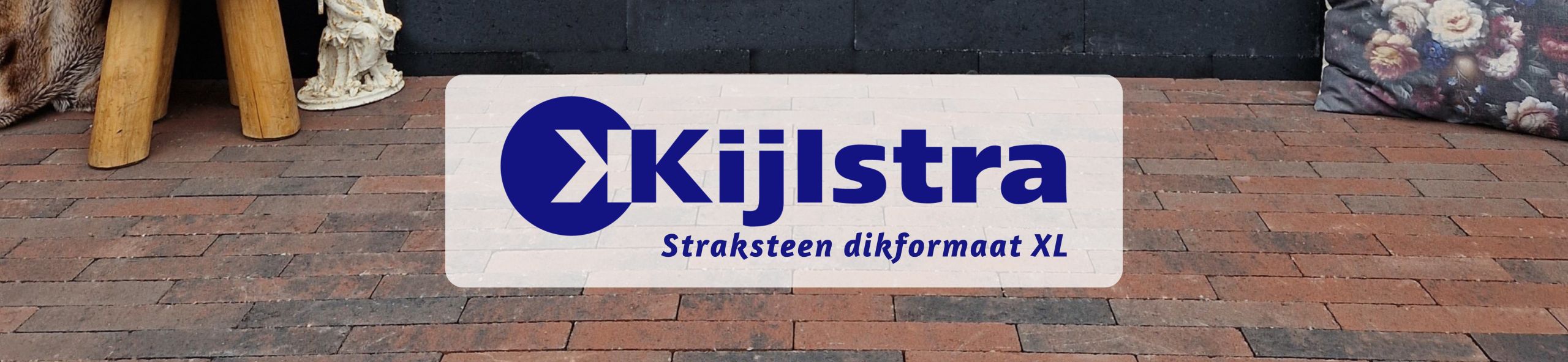 Straksteen dikformaat XL - oud emmen