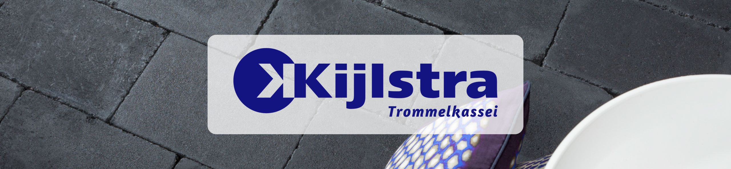 De Stonique Trommelstenen - 20x30x6 antraciet