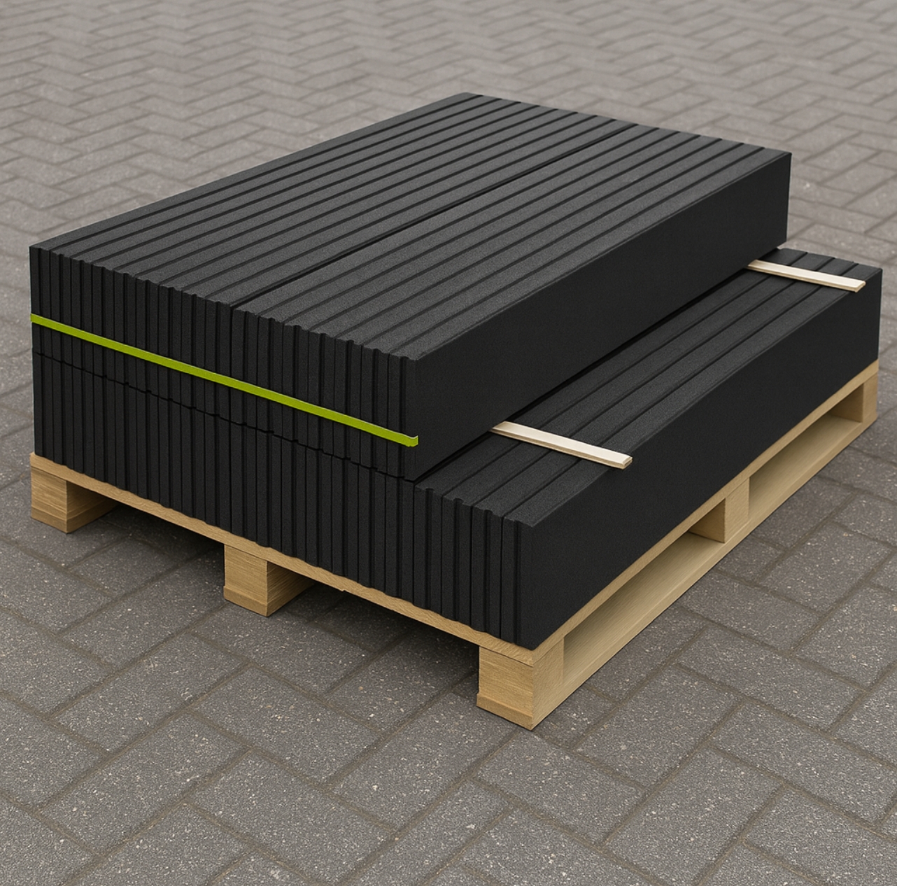 Zwarte opsluitbanden