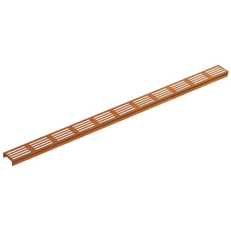 ACO Slimline Vervangingsrooster 100 cm Corten