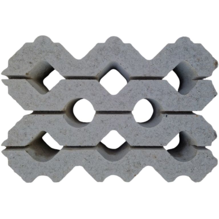 Grasbeton WaterWijs 40x60x10 cm Grijs vlak (DR)