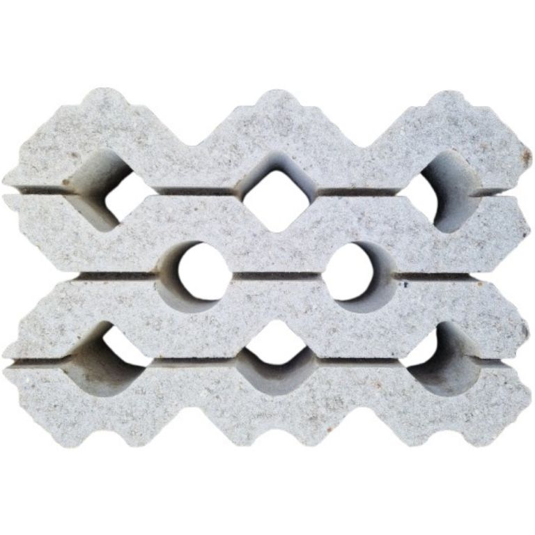 Grasbeton WaterWijs 40x60x10 cm Grijs vlak (VE)