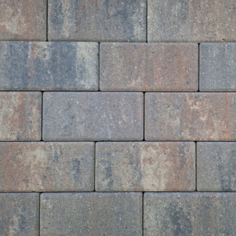 Patio Betonklinker 6 cm Tricolore BKK mini facet KOMO